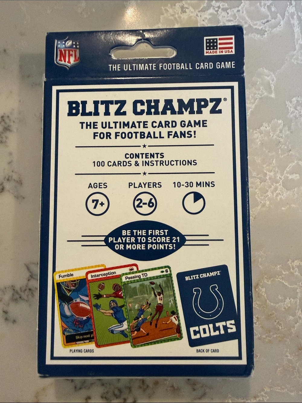 Colts Playing Cards - Picture 2 of 2